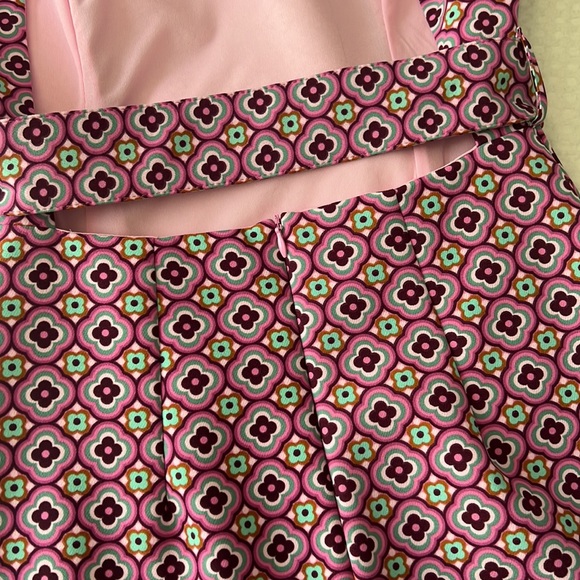Zara Pink Retro Style Dress - Picture 10 of 10